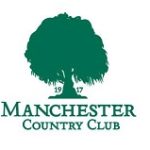 Logo of Manchester Country Club with a large tree.