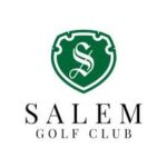 Logo of Salem Golf Club featuring a stylized shield and elegant typography.