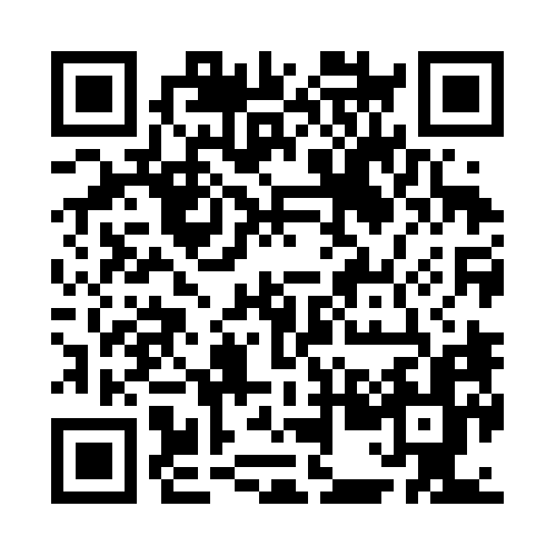A black and white QR code on a white background.