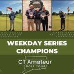 Golfers celebrate as weekday series champions in CT Amateur Tour.